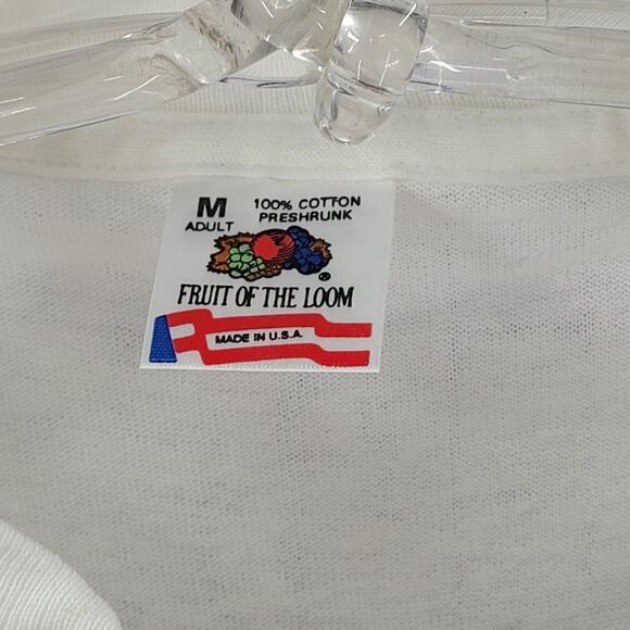 Fruit of the Loom 90s USA Soccer Graphic Tee Shirt Vintage World Cup Style - Picture 3 of 12